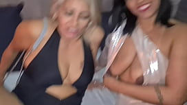 Wild Party: Big Pussy and Ass at the Swing House, Dick on the Street
