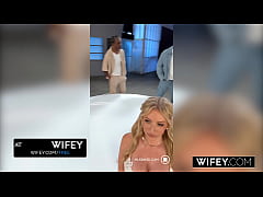 WIFEY Bride Danielle Renae Gets Stretched Out In 5-BBC Gangbang While Hubby Watches